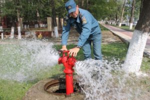 Испытание пожарных гидрантов